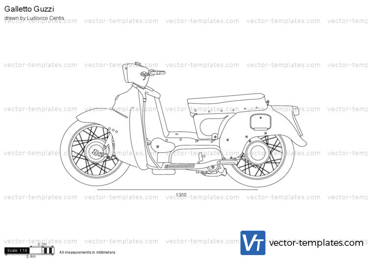 Templates - Motorcycles - Piaggio - Piaggio Ciao