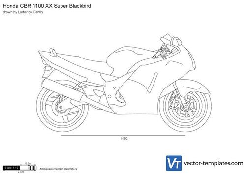 Honda CBR 1100 XX Super Blackbird