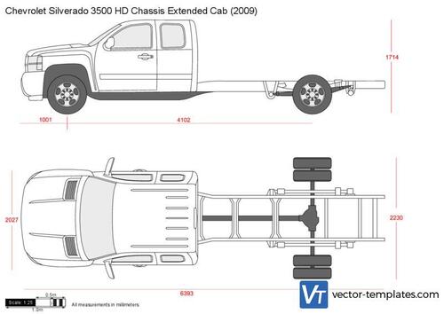 Chevrolet Silverado 3500 HD Chassis Extended Cab