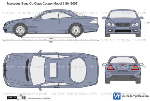 Mercedes-Benz CL-Class Coupe W215