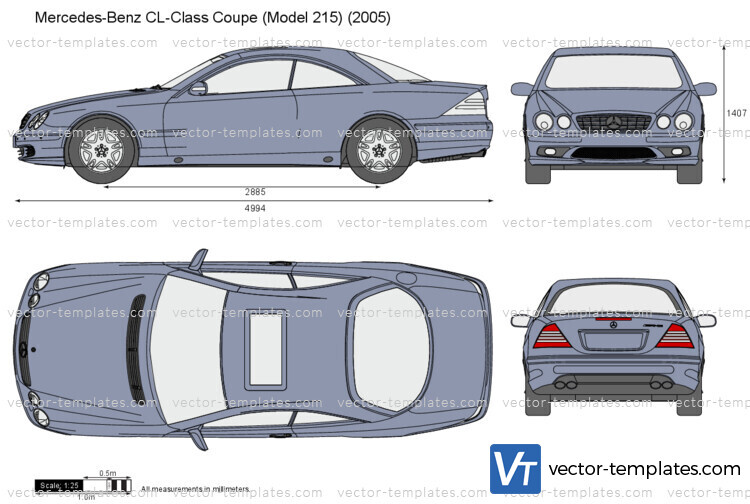 Mercedes-Benz CL-Class Coupe W215