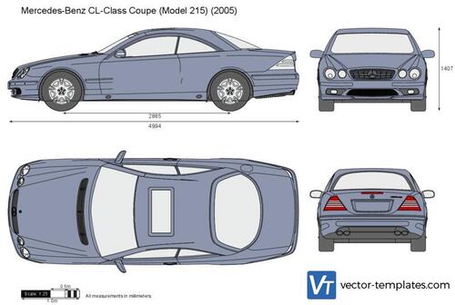 Mercedes-Benz CL-Class Coupe W215