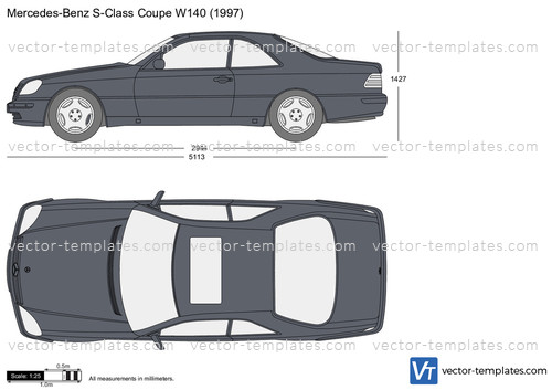 Mercedes-Benz S-Class Coupe W140