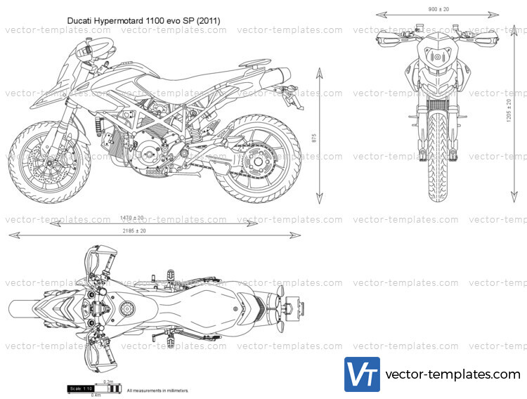 Ducati Hypermotard 1100 evo SP