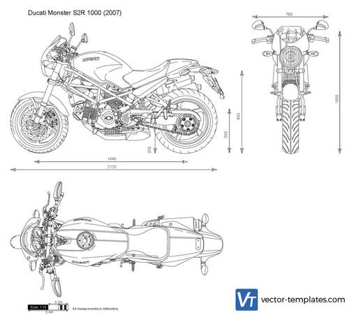 Ducati Monster S2R 1000