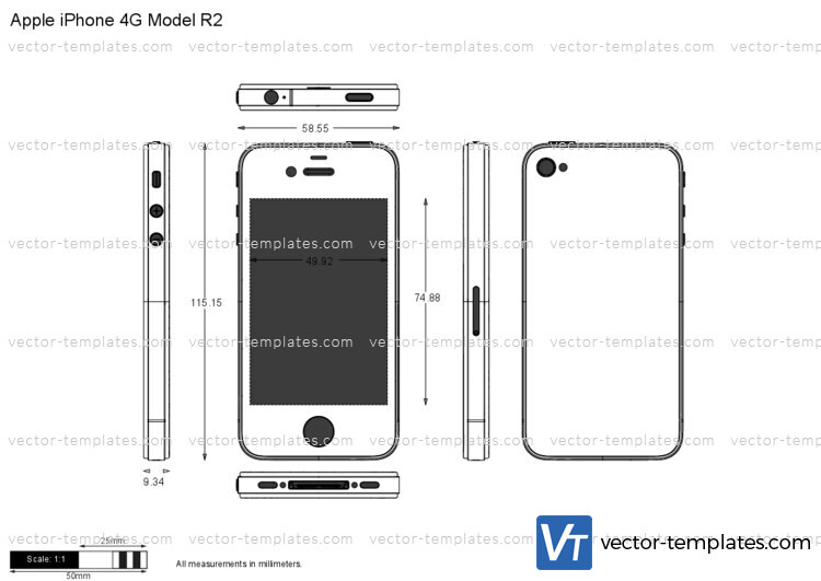 Apple iPhone 4G Model R2