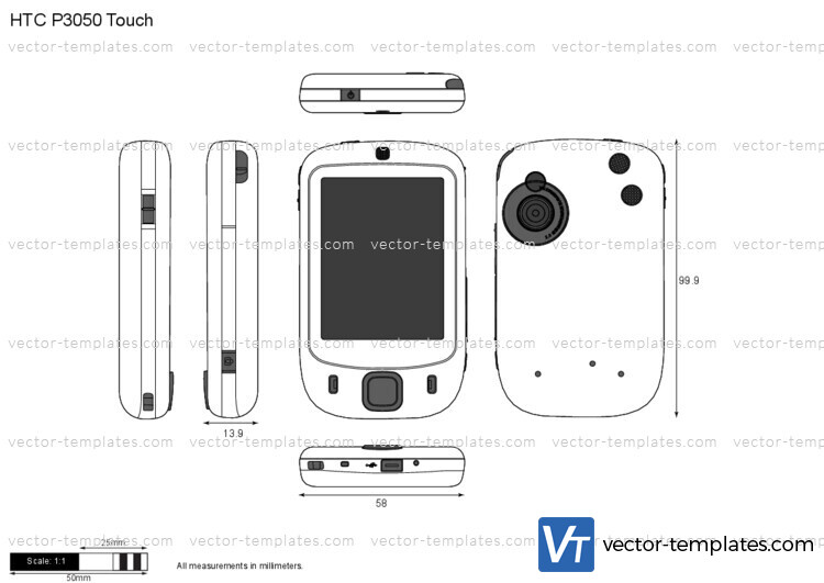 HTC P3050 Touch