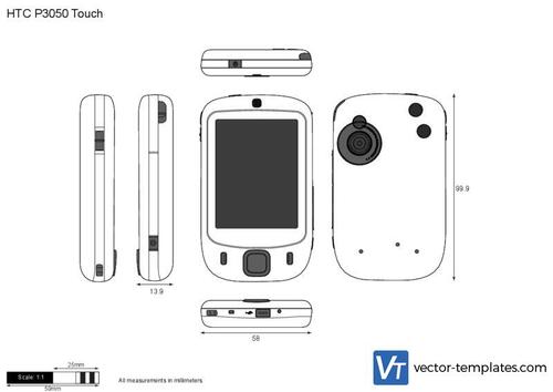 HTC P3050 Touch