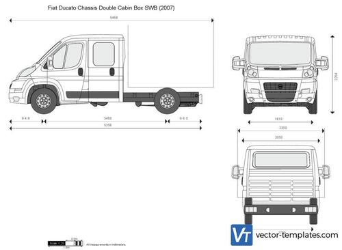 Fiat Ducato Chassis Double Cabin Box SWB