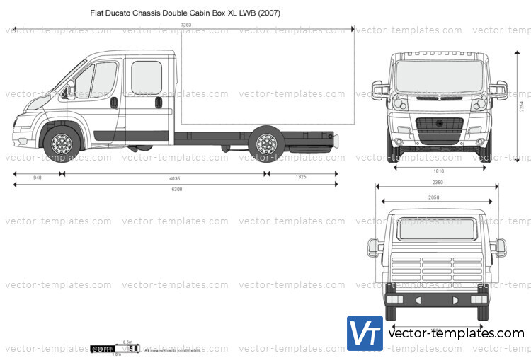 Fiat Ducato Chassis Double Cabin Box XL LWB