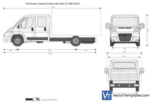 Fiat Ducato Chassis Double Cabin Box XL LWB