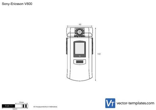 Sony-Ericsson V800