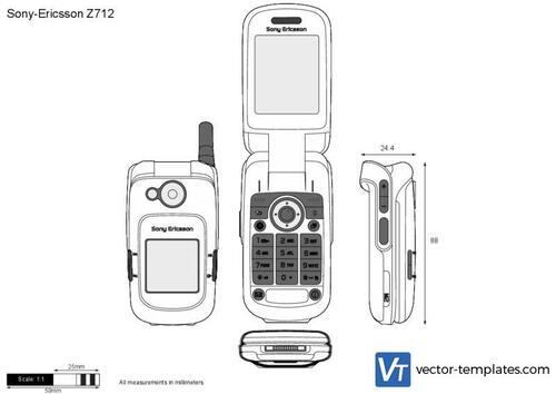 Sony-Ericsson Z712