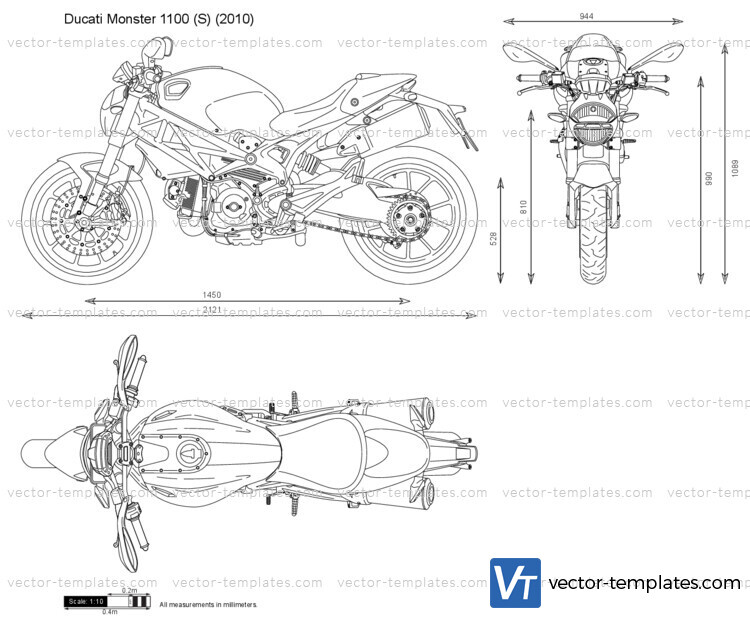 Ducati Monster 1100 (S)