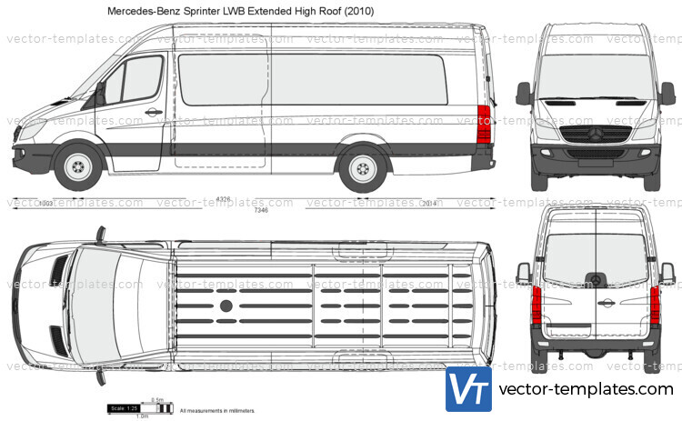 Mercedes-Benz Sprinter LWB Extended High Roof