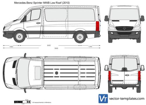 Mercedes-Benz Sprinter MWB Low Roof