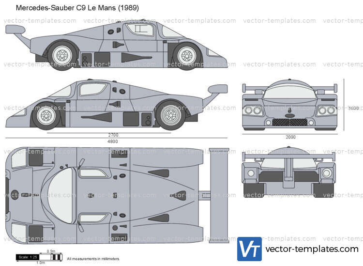 Mercedes-Sauber C9 Le Mans