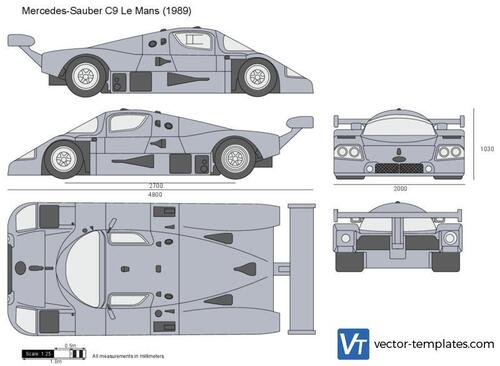 Mercedes-Sauber C9 Le Mans