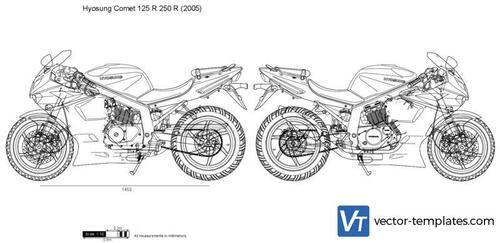 Hyosung Comet 125 R 250 R