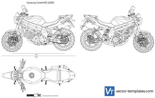 Hyosung Comet 650