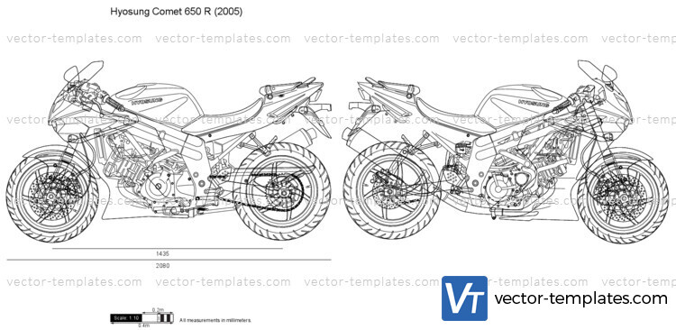 Hyosung Comet 650 R