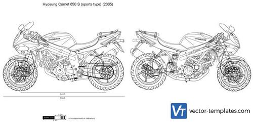 Hyosung Comet 650 S (sports type)