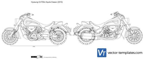 Hyosung GV700c Aquila Classic
