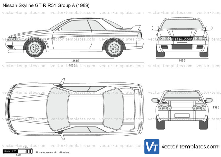 Nissan Skyline GT-R R31 Group A