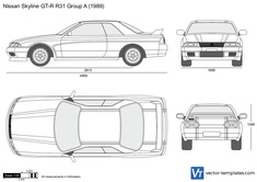 Nissan Skyline GT-R R31 Group A