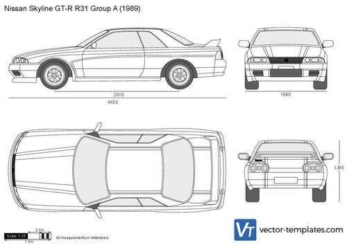 Nissan Skyline GT-R R31 Group A