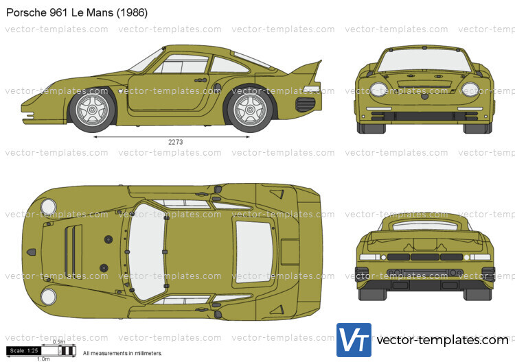 Porsche 961 Le Mans