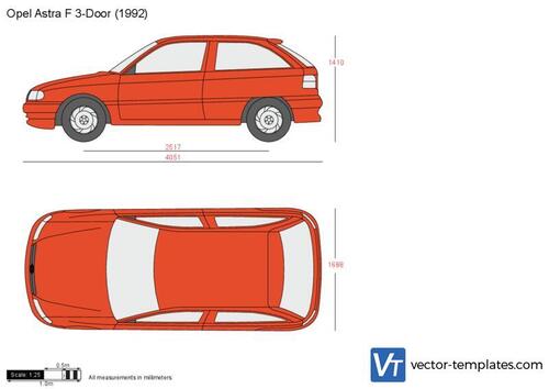 Opel Astra F 3-Door