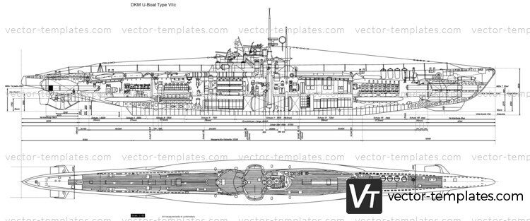 DKM U-Boat Type VIIc