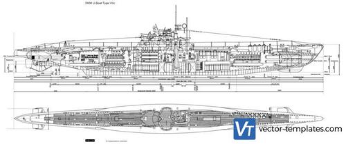 DKM U-Boat Type VIIc