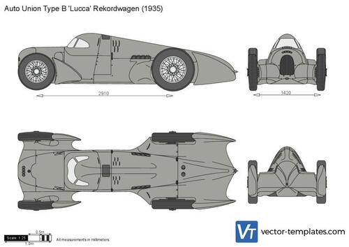 Auto Union Type B 'Lucca' Rekordwagen