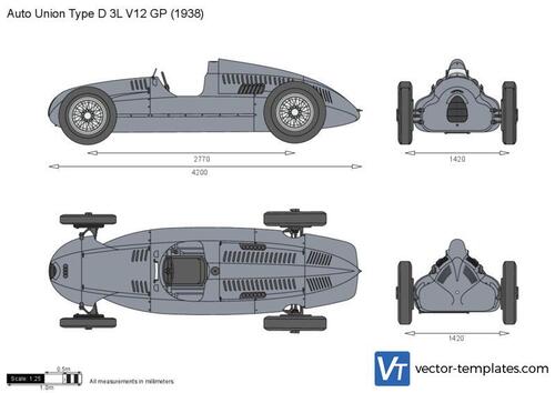 Auto Union Type D 3L V12 GP