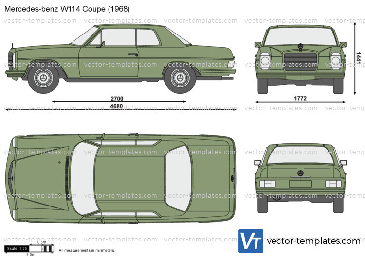 Mercedes-Benz W114 Coupe