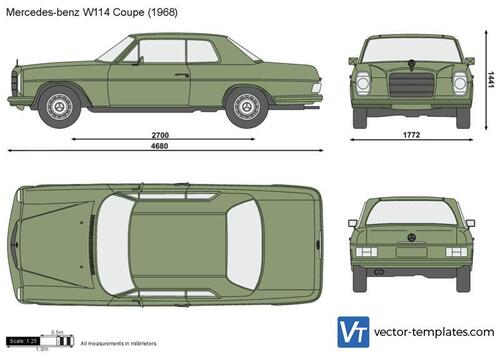 Mercedes-Benz W114 Coupe