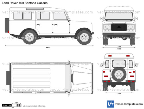 Land Rover 109 Santana Cazorla