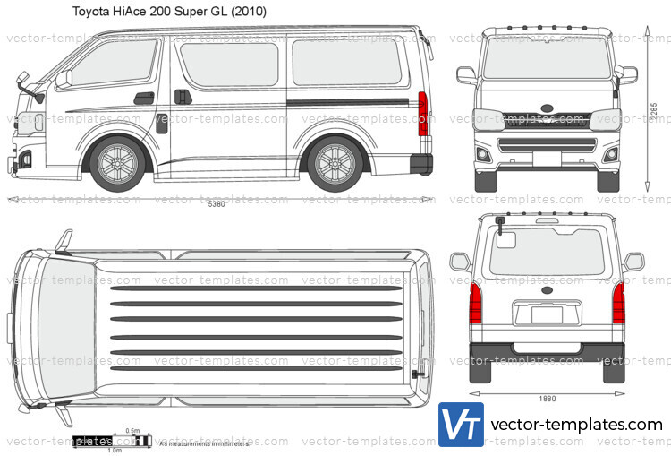 Toyota HiAce 200 Super GL