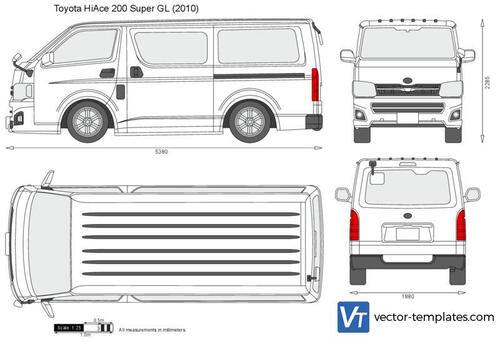 Toyota HiAce 200 Super GL