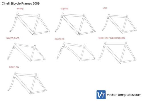 Cinelli Bicycle Frames 2009