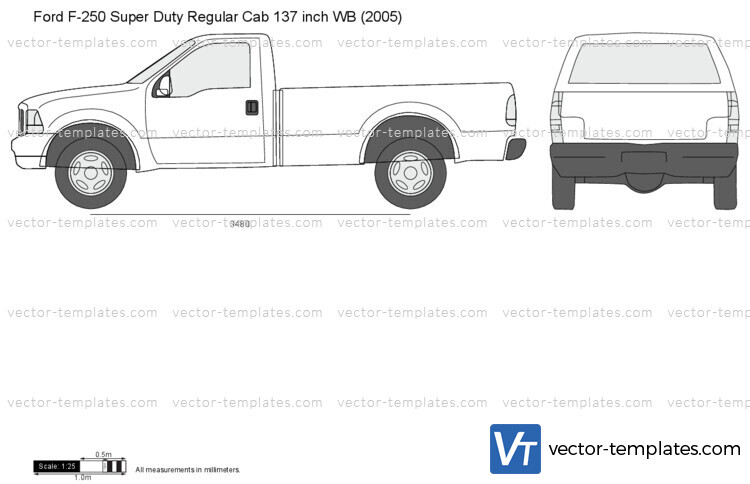 Ford F-250 Super Duty Regular Cab 137 inch WB