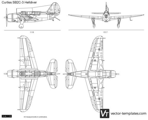 Curtiss SB2C-3 Helldiver