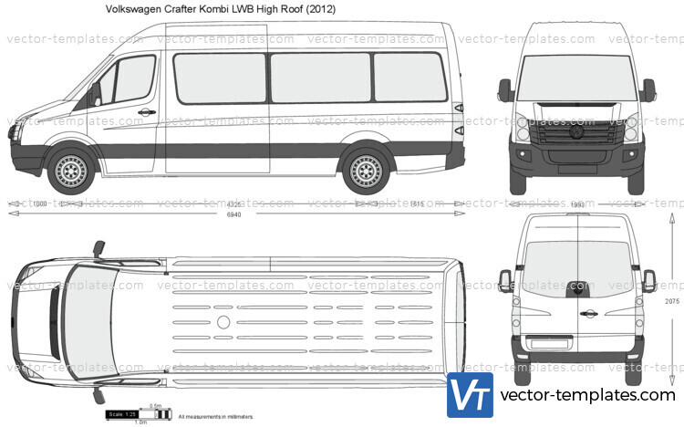 Volkswagen Crafter Kombi LWB High Roof