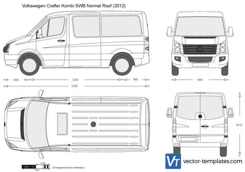 Volkswagen Crafter Kombi SWB Normal Roof