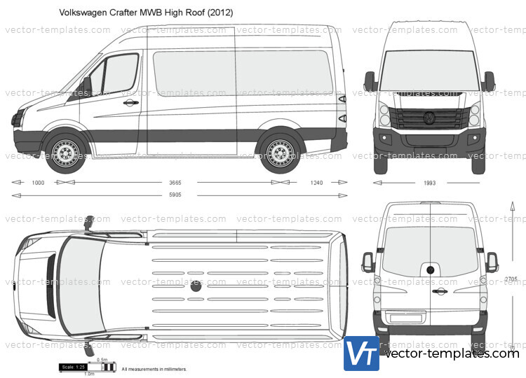 Volkswagen Crafter MWB High Roof