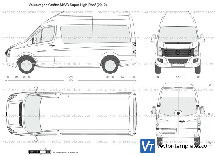 Volkswagen Crafter MWB Super High Roof