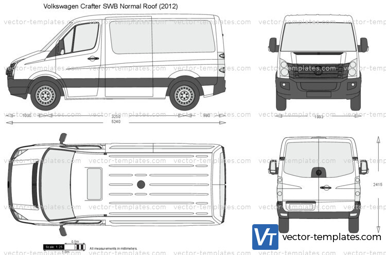 Volkswagen Crafter SWB Normal Roof