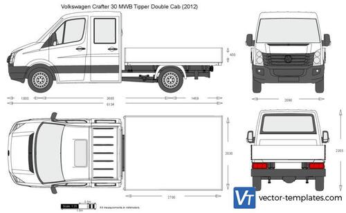 Volkswagen Crafter 30 MWB Tipper Double Cab